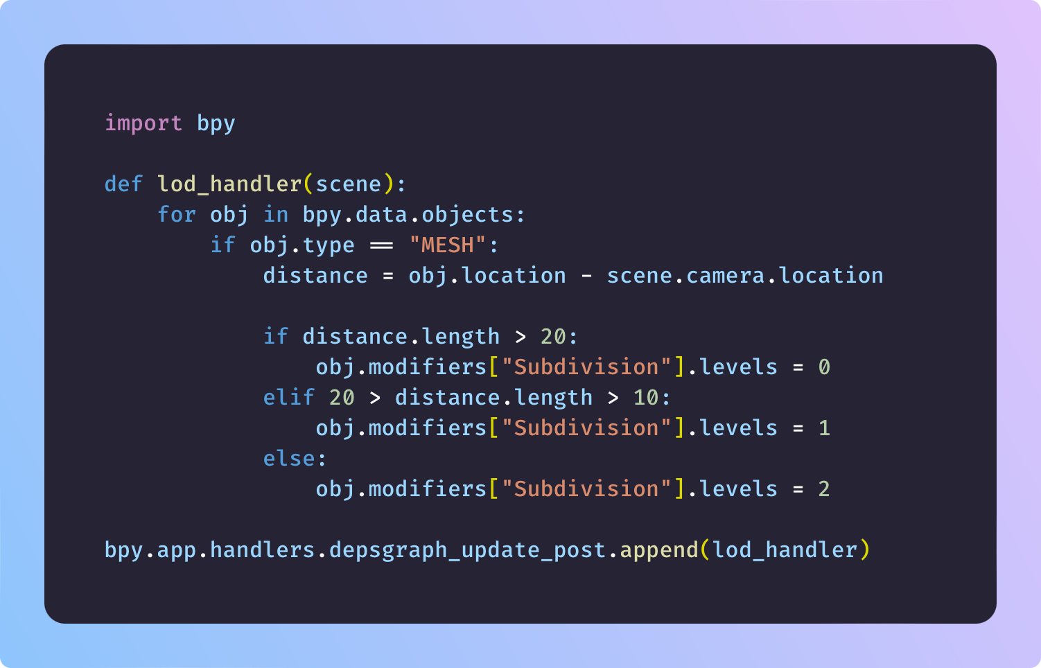 dynamic_lods_snippet